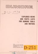 Dumore-Dumore Series 29, Auto Drill Unit, Operations Service Manual Year (1970)-Series 29-05